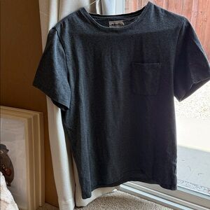 Taylor Stitch Charcoal Short Sleeve Tee